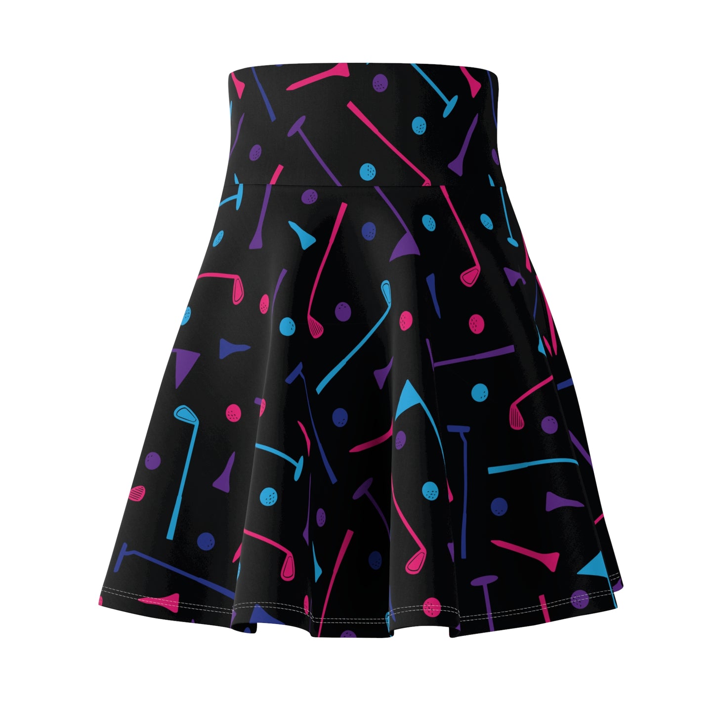 Golf Confetti Women's Skater Skirt