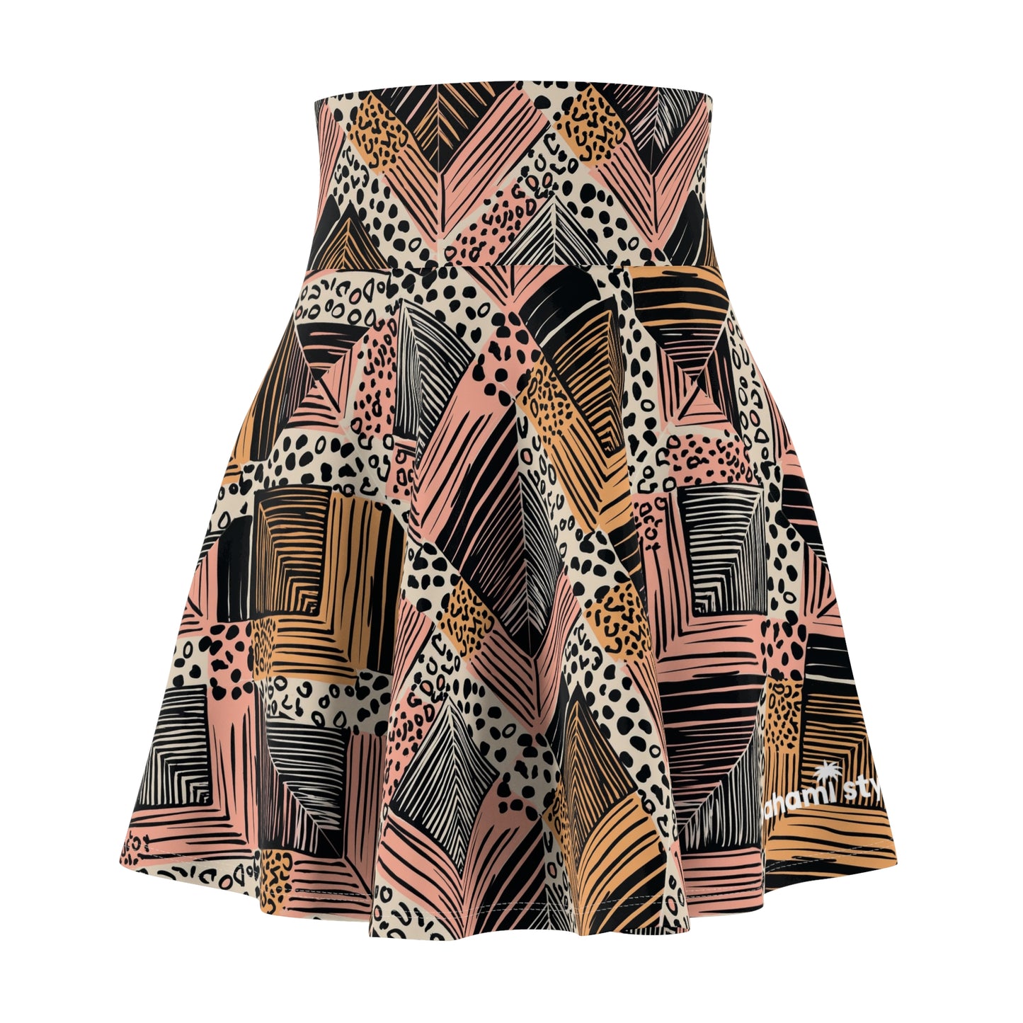 Exotic Aztec Women's Skater Skirt