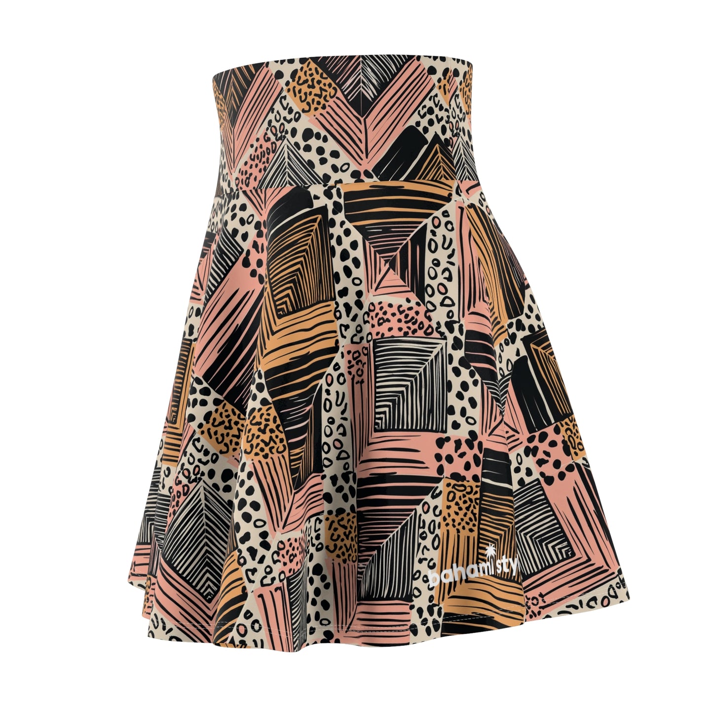 Exotic Aztec Women's Skater Skirt
