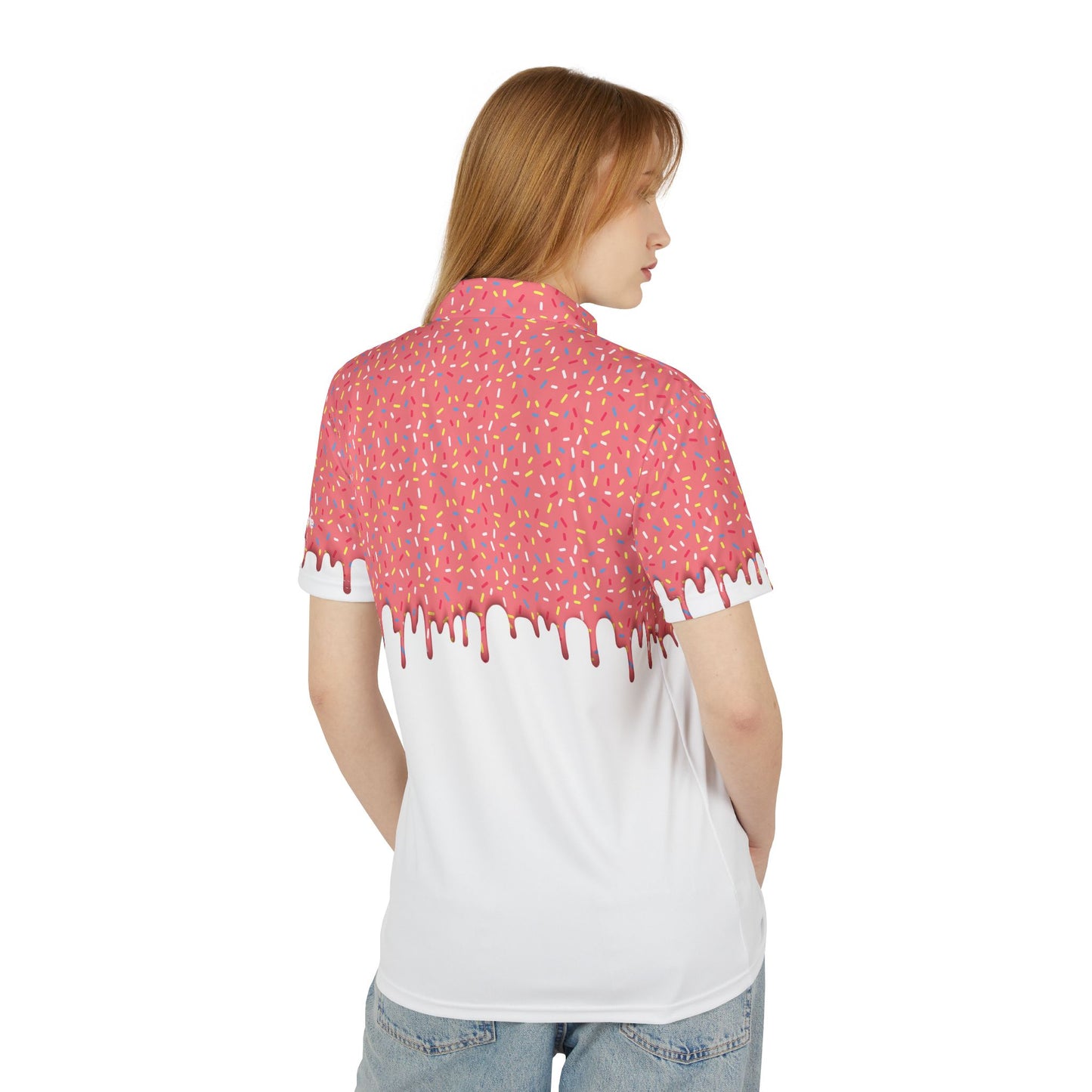Ice Cream Drip Polo Shirt