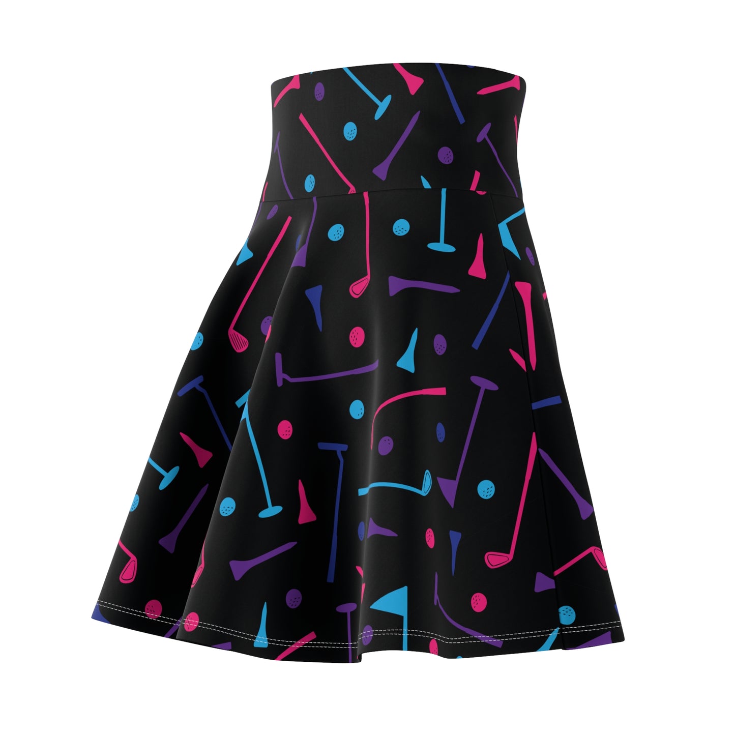 Golf Confetti Women's Skater Skirt
