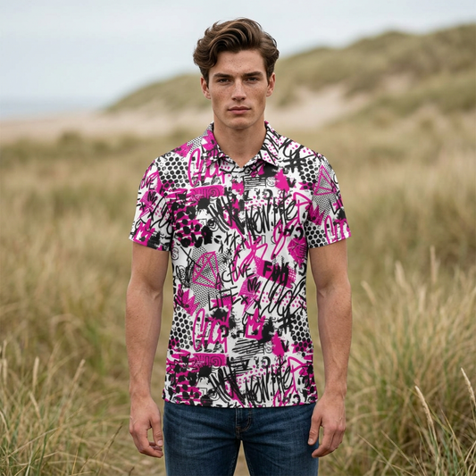 Pink Slip Golf Polo
