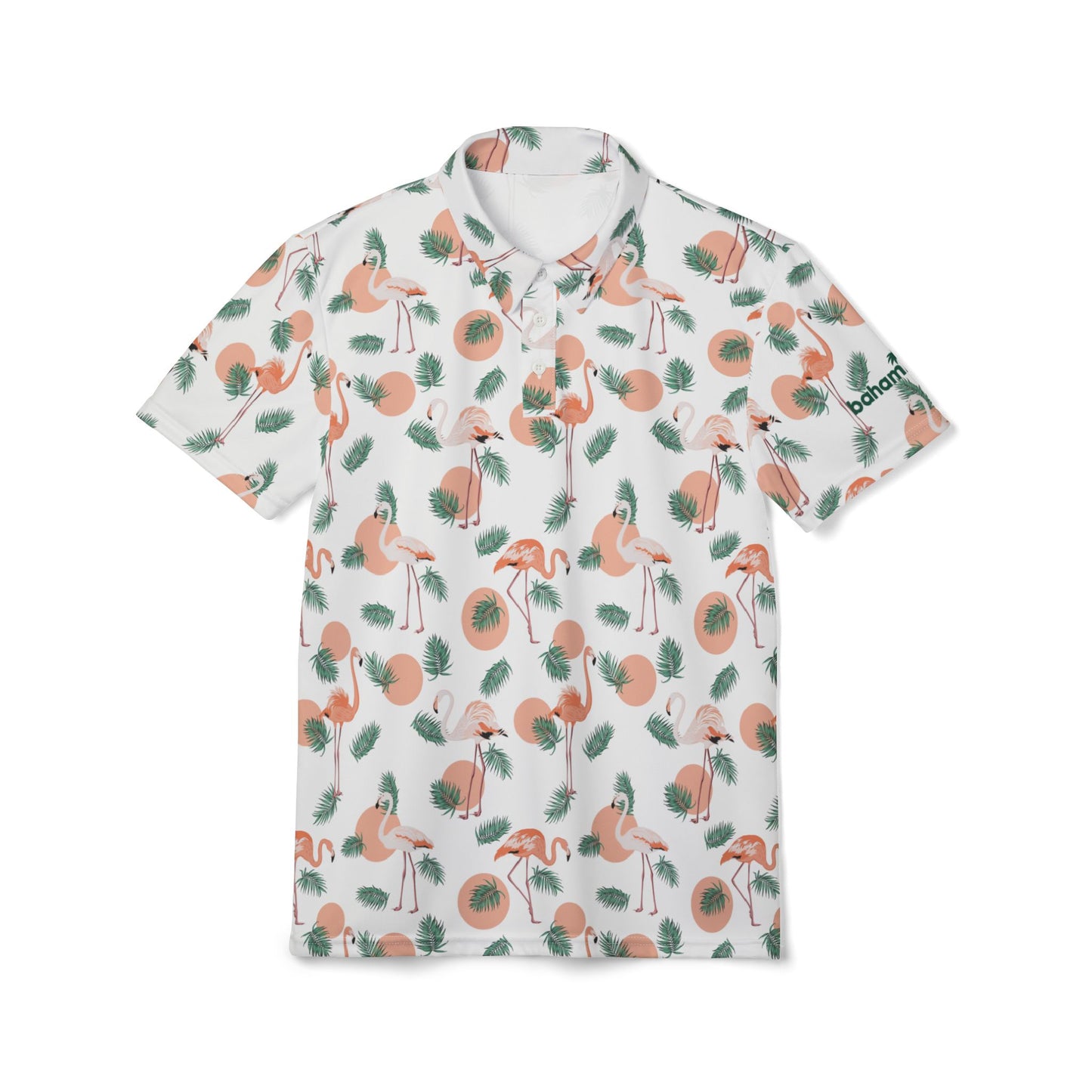Tropical Flamingo Polo