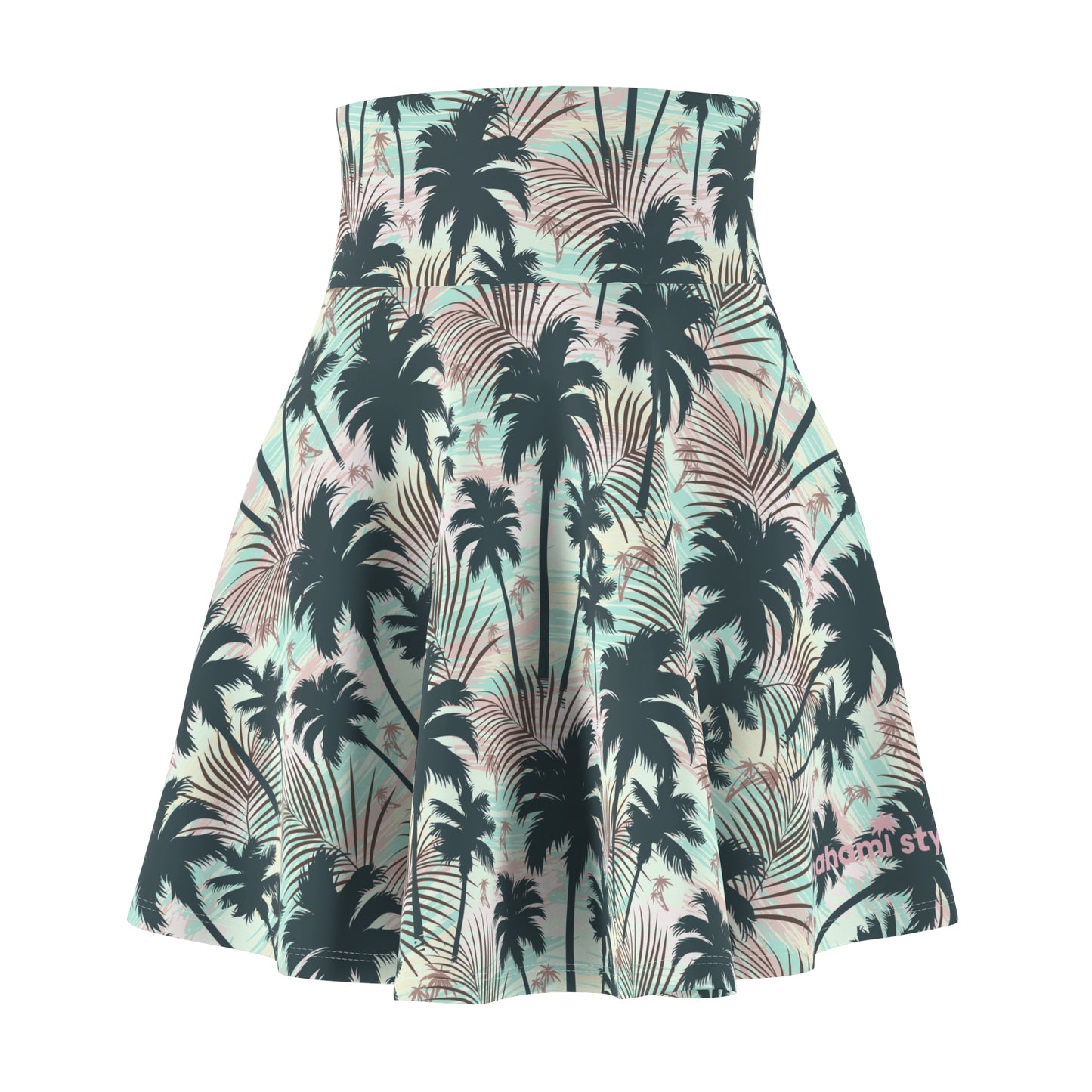 Palms Out Women's Skater Skirt