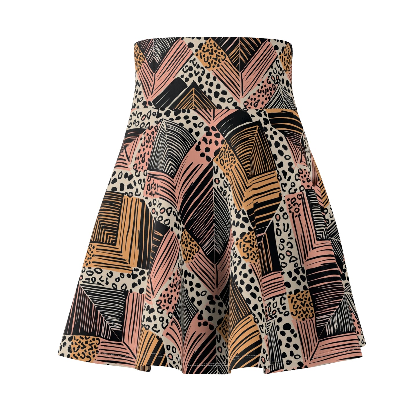 Exotic Aztec Women's Skater Skirt