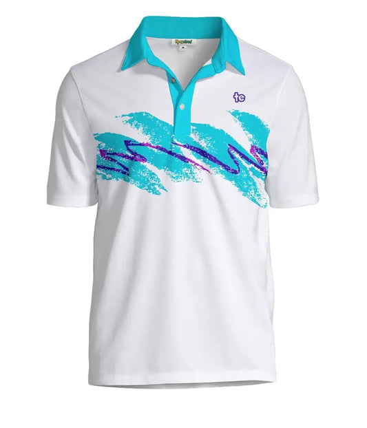 Rip 'N Spray Men's Golf Polo - Fun Retro Golf Shirt