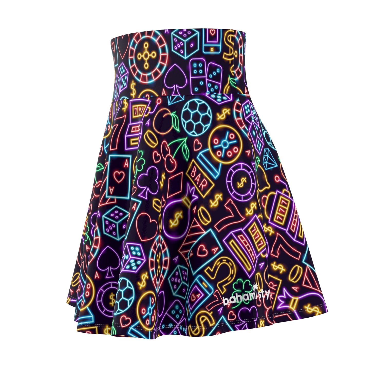 High Roller Women's Skater Skirt