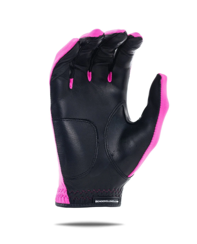 Pink Spandex Golf Glove