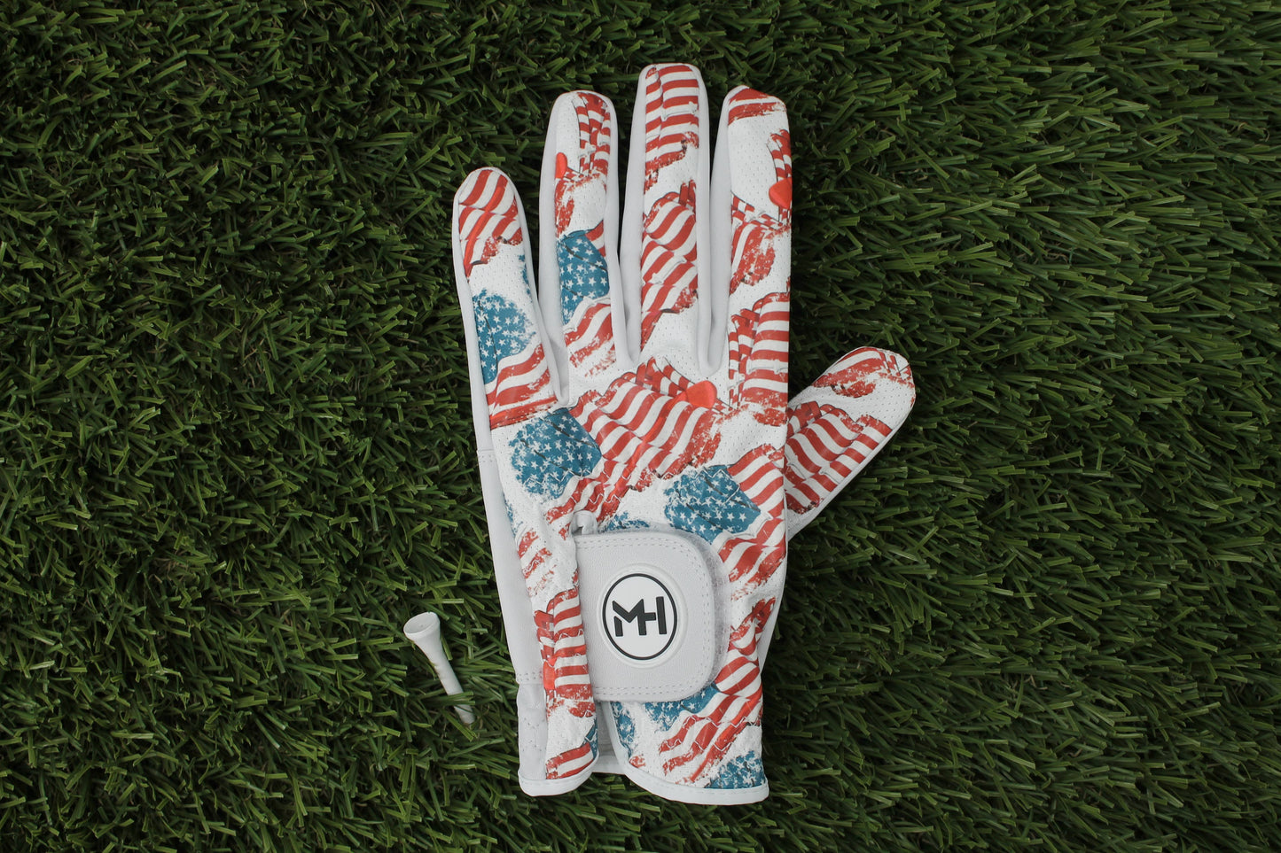 Patriotic USA Flag Men's Golf Glove | MULLIGAN HOOLIGAN®