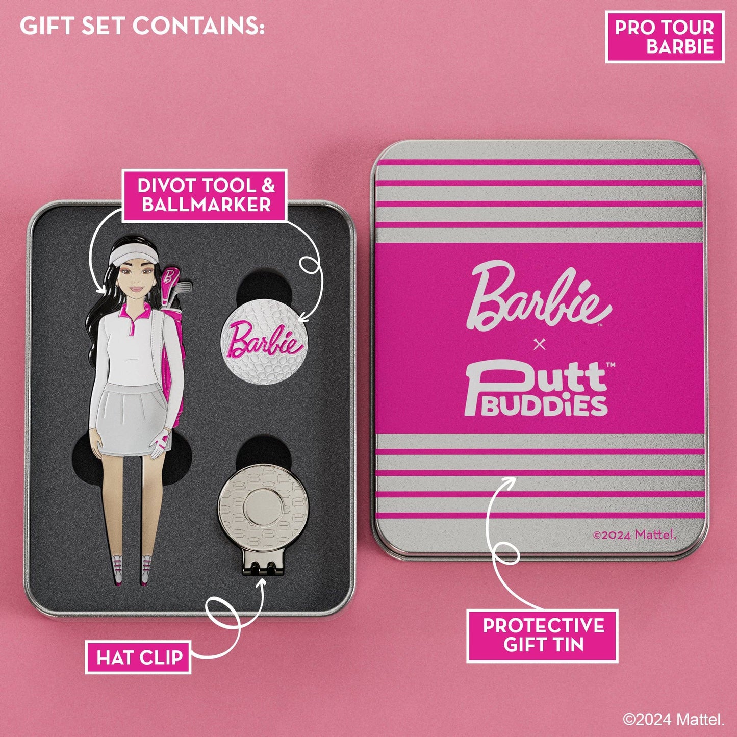 Pro Tour Barbie Divot Tool w/ Barbie Golf Ball Marker