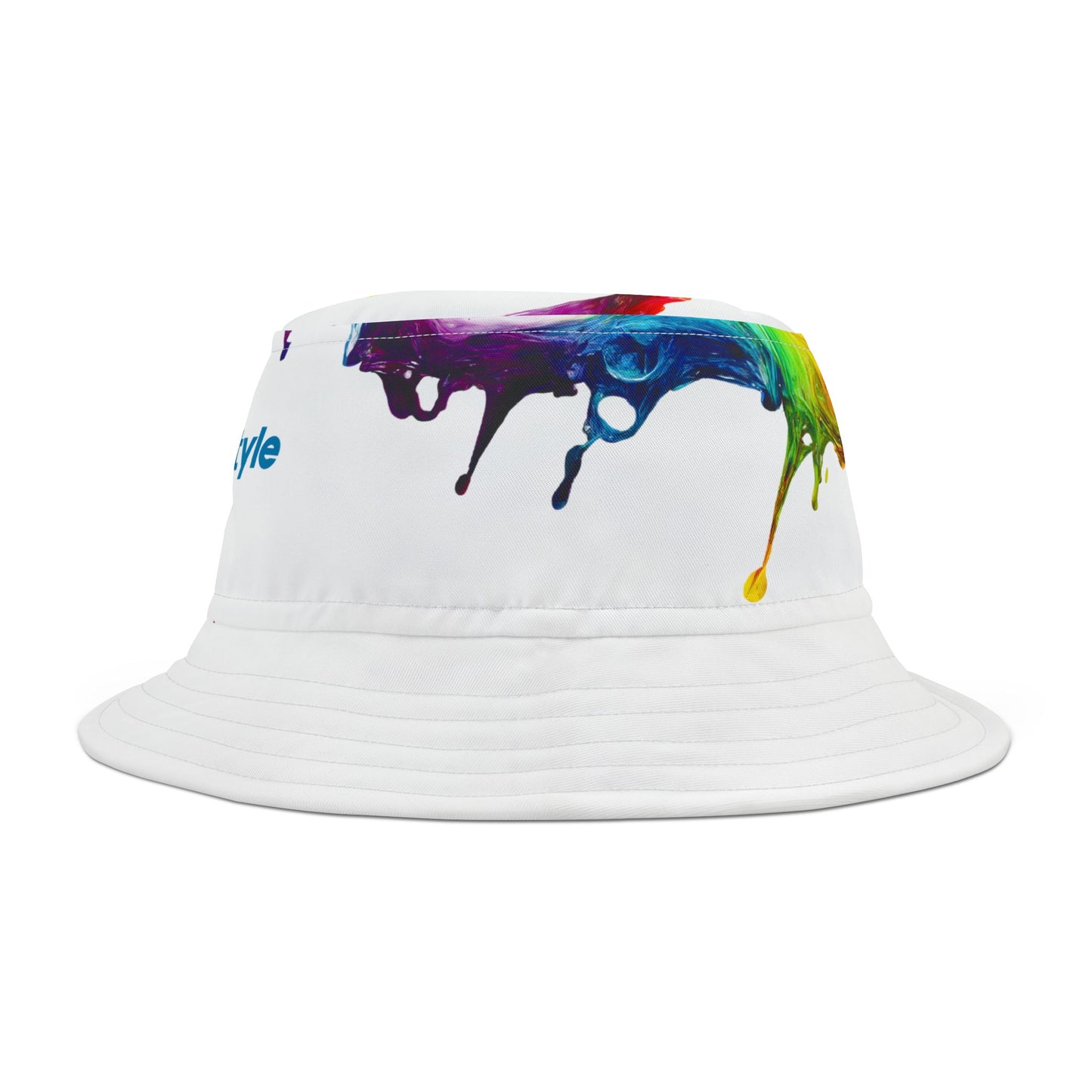 Spill the Rainbow Bucket Hat