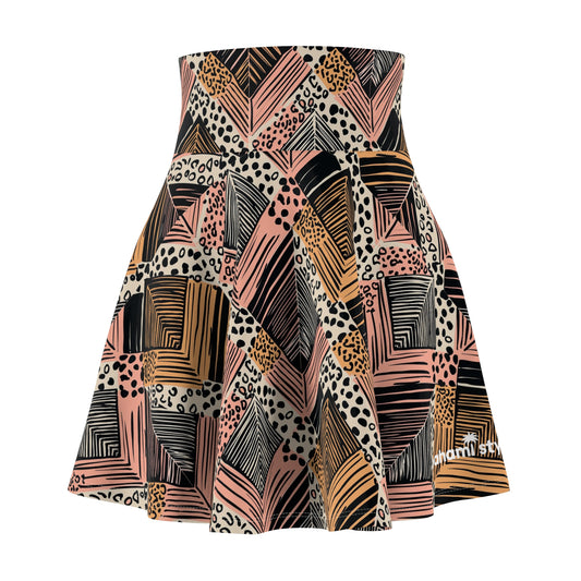 Exotic Aztec Women's Skater Skirt