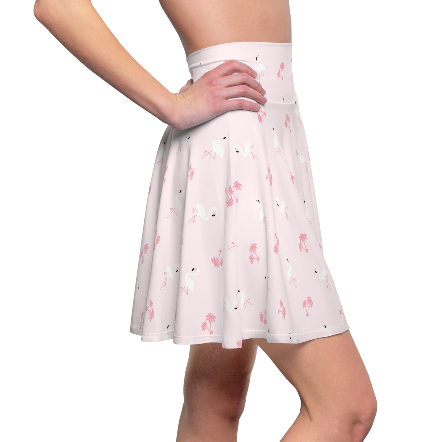 Fancy Flamingo Women's Skater Skirt