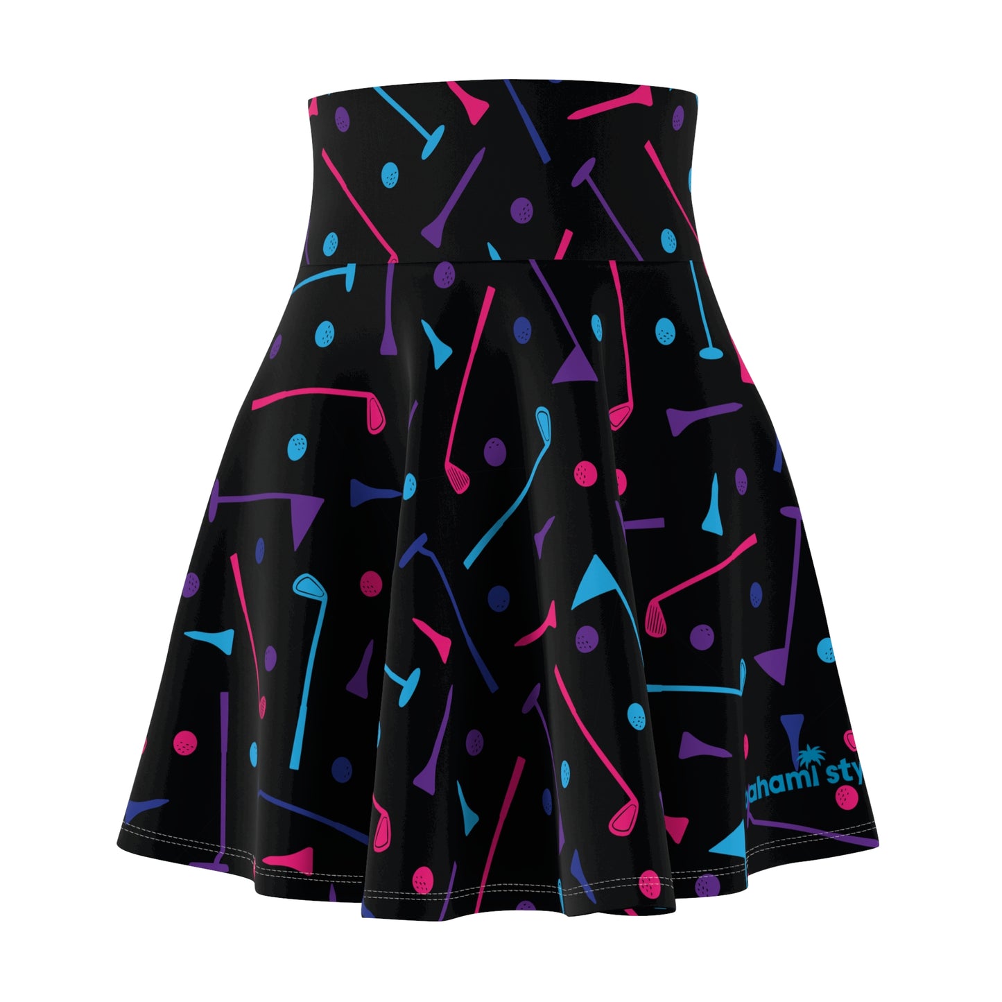 Golf Confetti Women's Skater Skirt