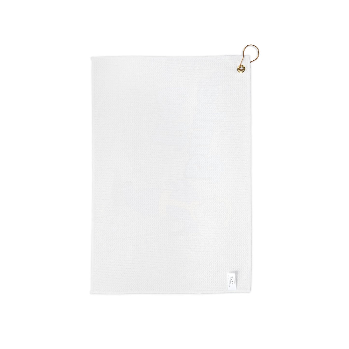 Bunker Boy Golf Towel — Funny Vintage Vault Boy Design with Grommet Ring