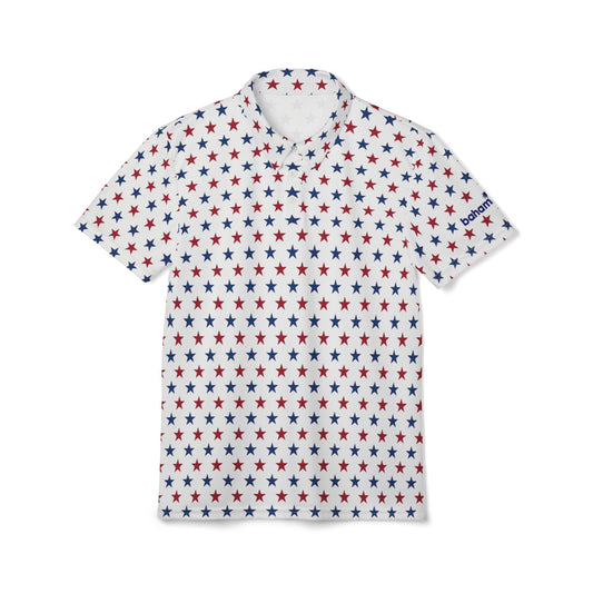 Patriotic Star Polo Shirt
