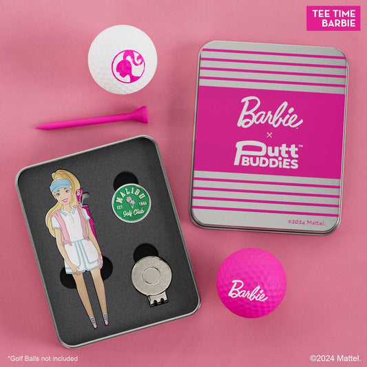 Tee Time Barbie Divot Tool w/ Malibu GC Ball Marker