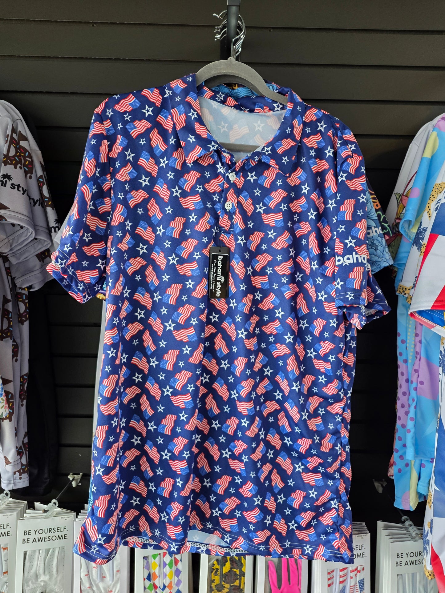 Festive Flags Polo Shirt