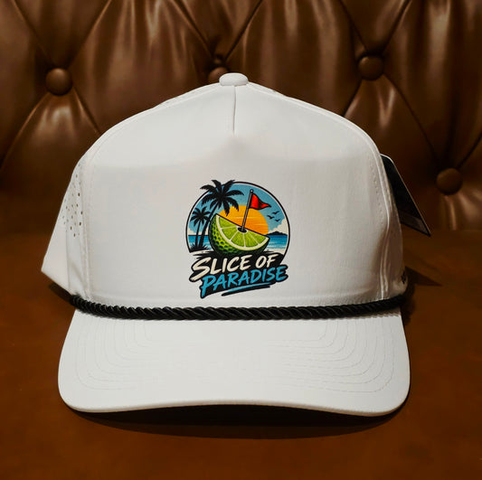 Slice Of Paradise Golf Rope Hat