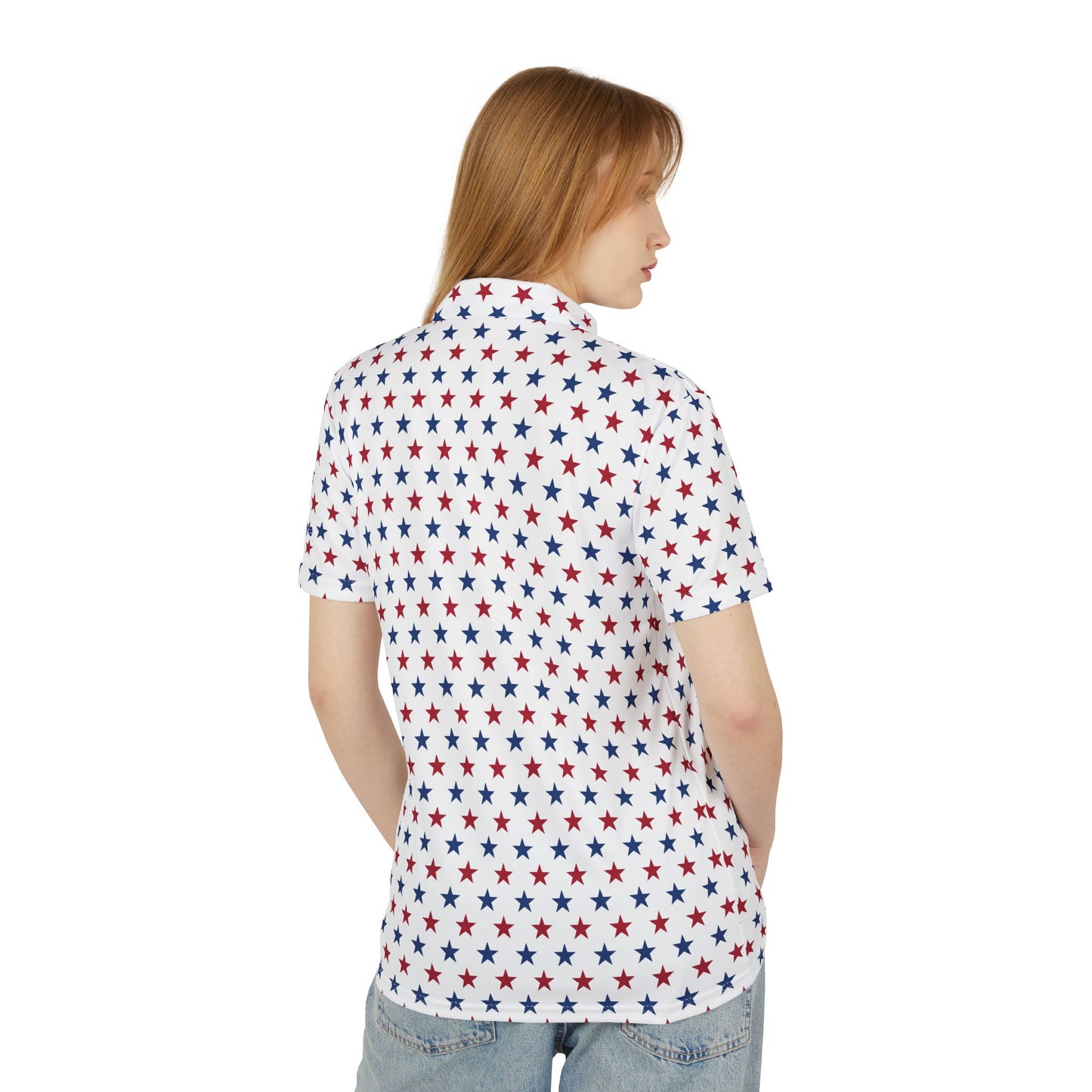 Patriotic Star Polo Shirt