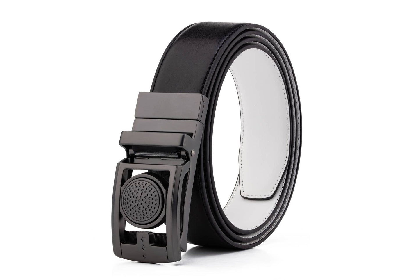 Golf belt with marker