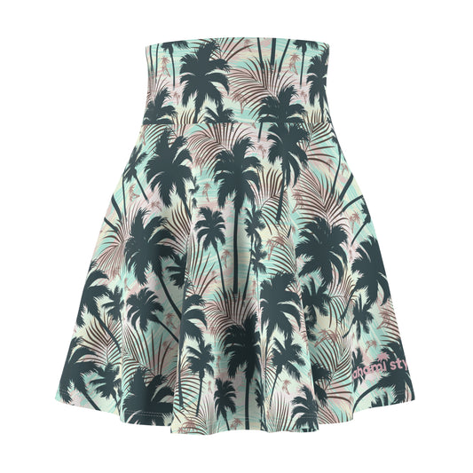 Palms Out Women's Skater Skirt