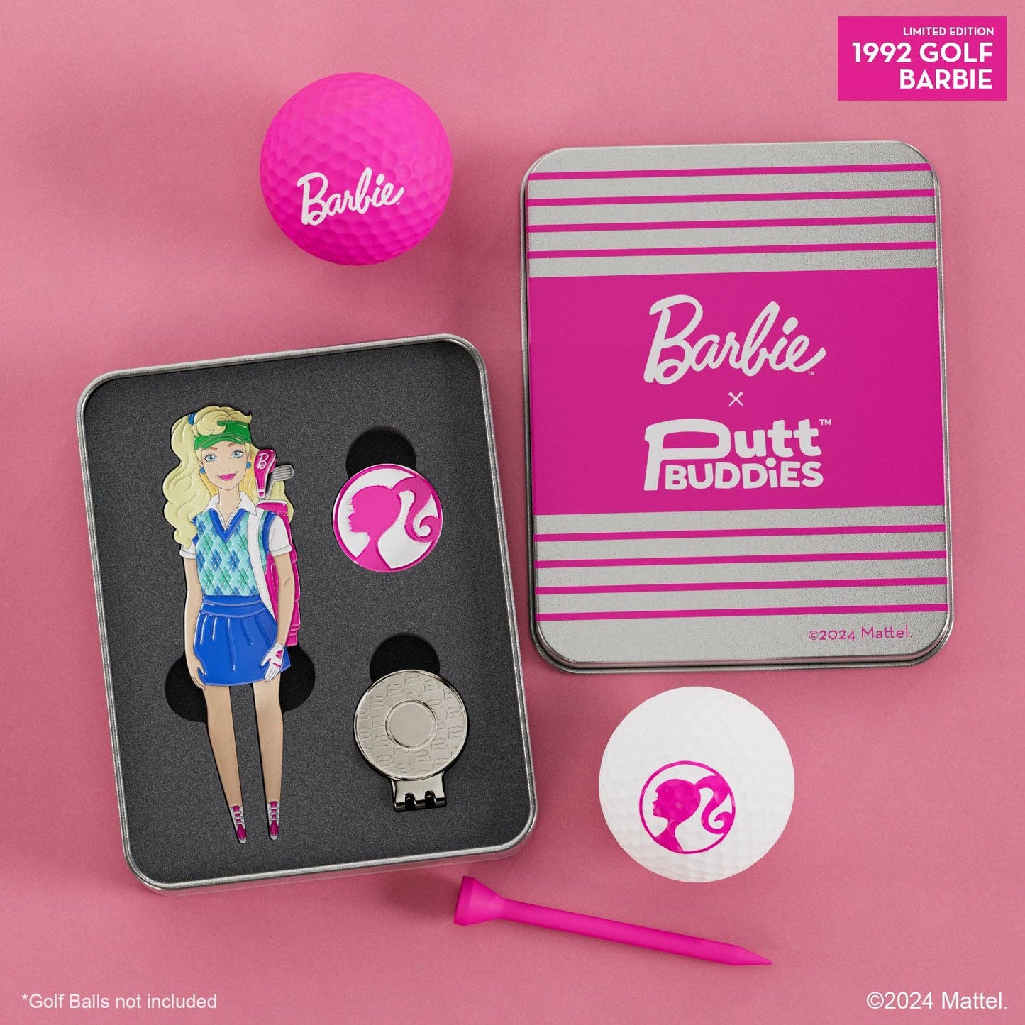 LTD EDITION: 1992 Golfing Barbie Divot Tool w/ ball marker