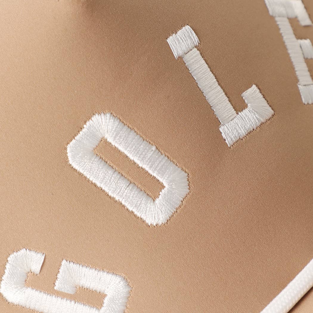 GOLF Solid Color Premium Materials Trucker Hat