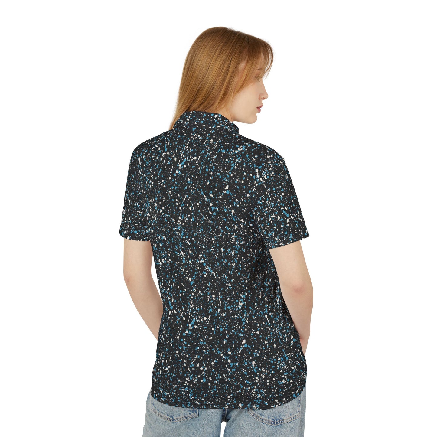 Midnight Sesh Paint Splatter Polo