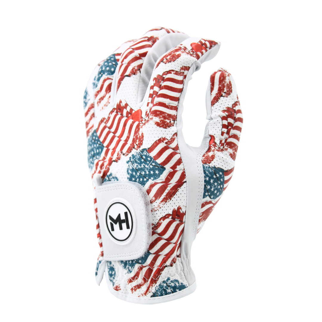 Patriotic USA Flag Men's Golf Glove | MULLIGAN HOOLIGAN®