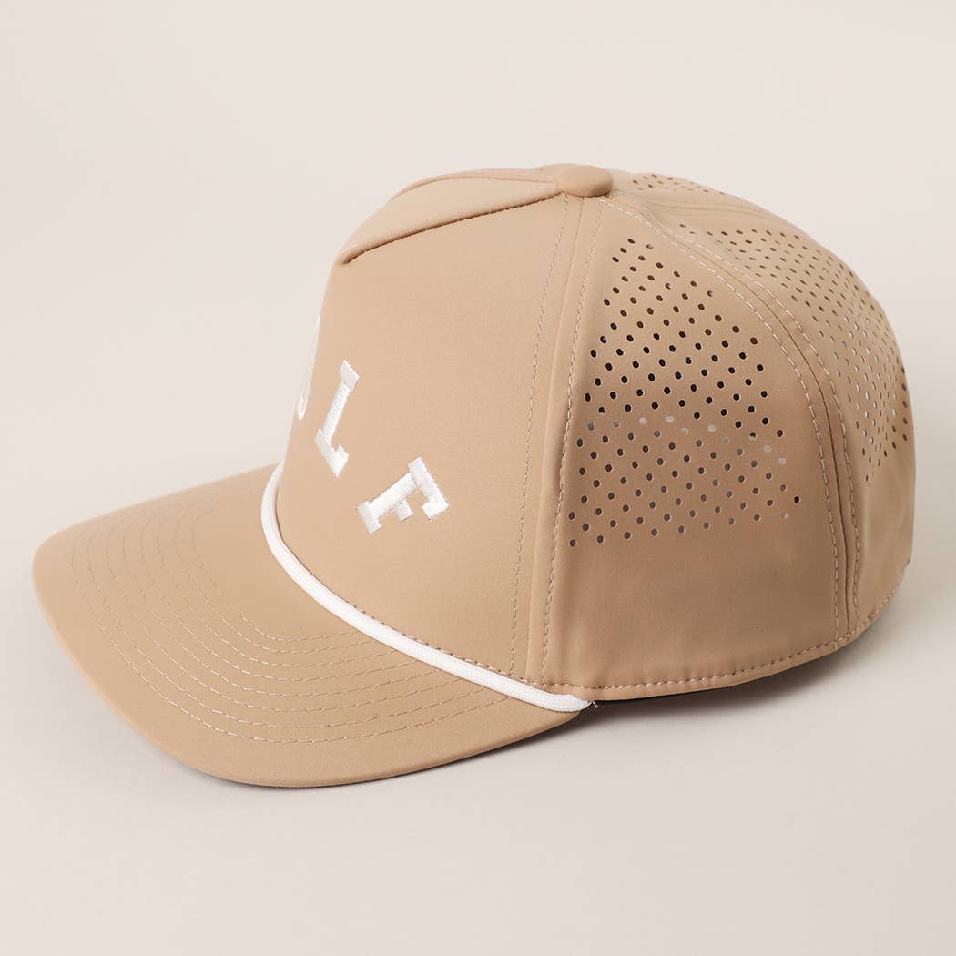 GOLF Solid Color Premium Materials Trucker Hat