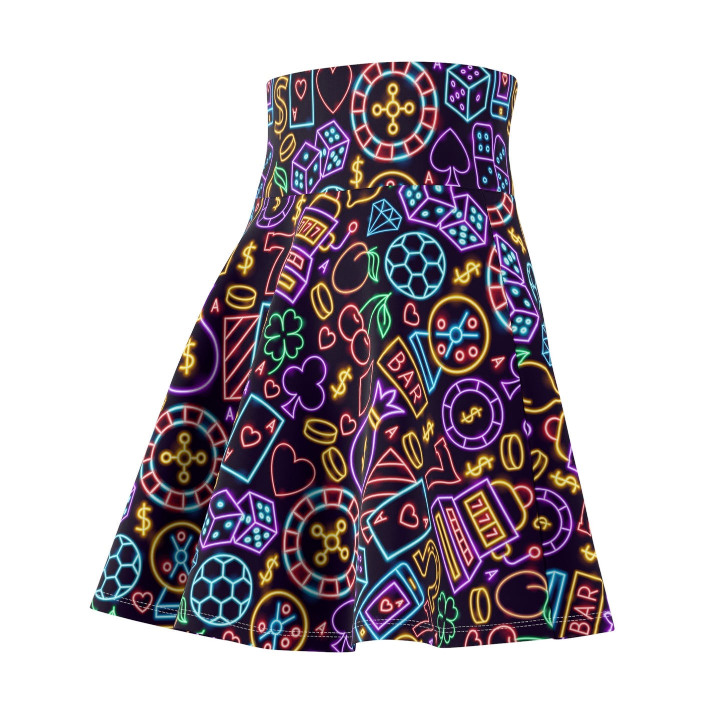 High Roller Women's Skater Skirt