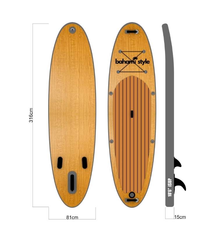 Premium Woody Stand Up Paddle Board