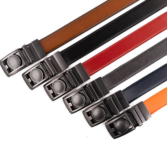 Golf belt with marker