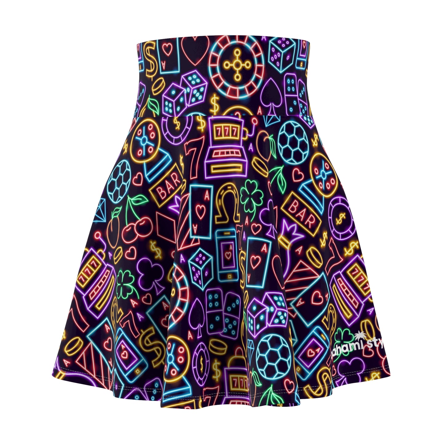 High Roller Women's Skater Skirt