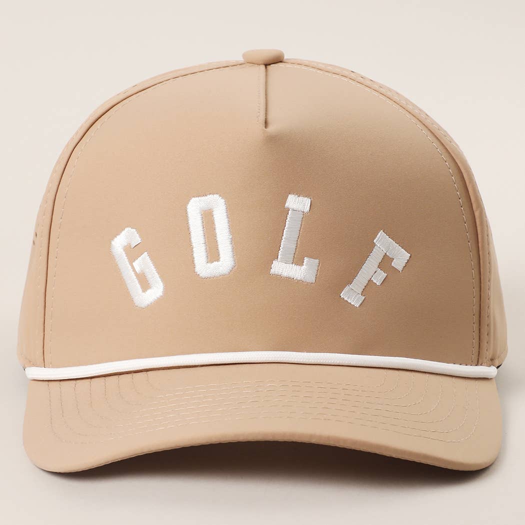 GOLF Solid Color Premium Materials Trucker Hat