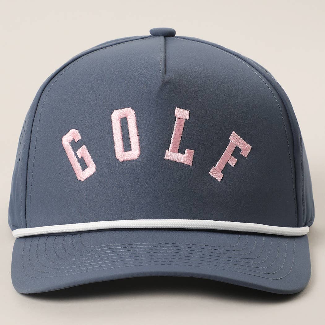 GOLF Solid Color Premium Materials Trucker Hat