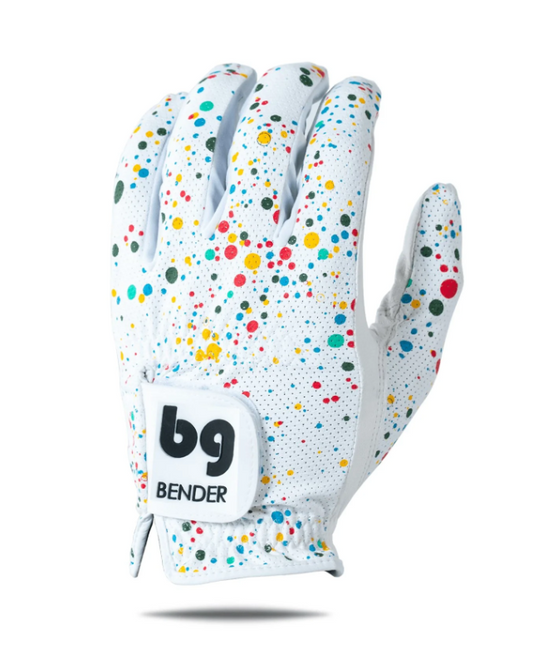 Paint Splatter Mesh Golf Glove