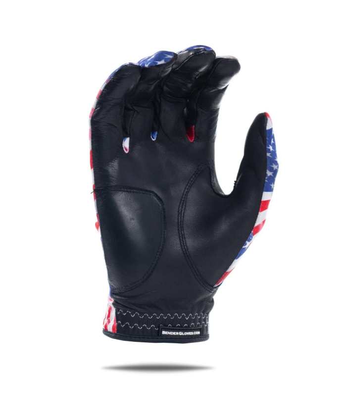 USA Flag Spandex Golf Glove