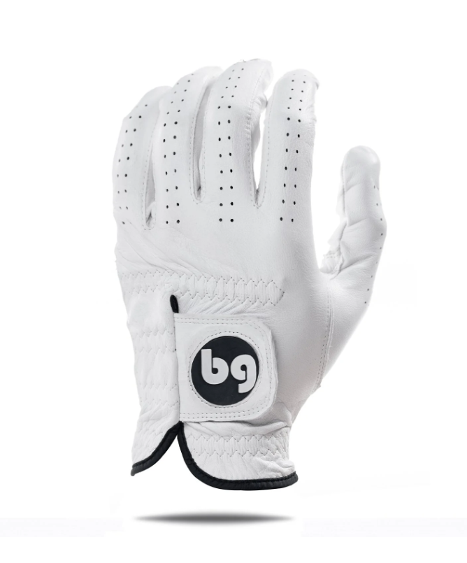 White Lucky Elite Tour Golf Glove