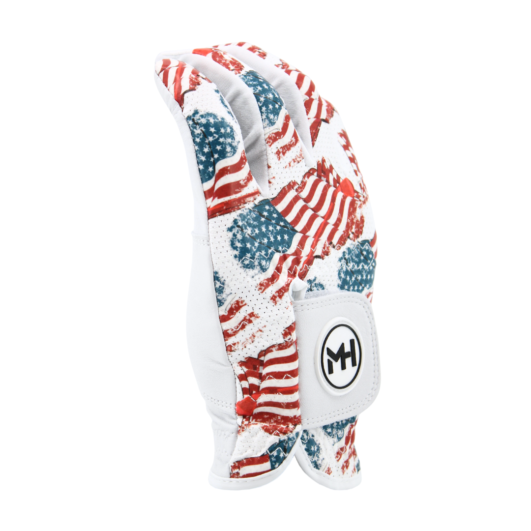 Patriotic USA Flag Men's Golf Glove | MULLIGAN HOOLIGAN®