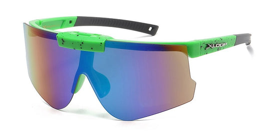 X-Loop Flip Up Shield Sunglasses