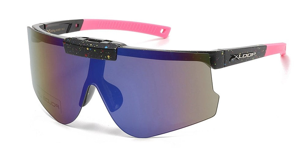 X-Loop Flip Up Shield Sunglasses