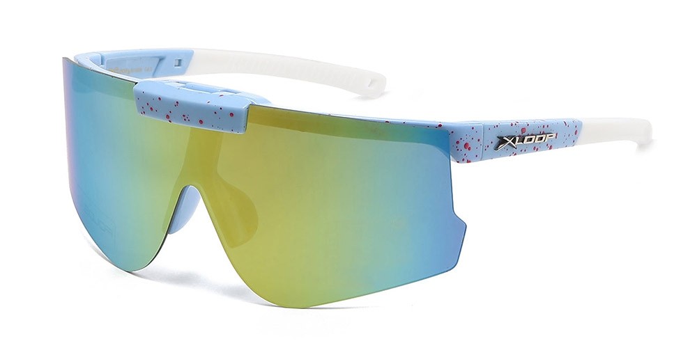 X-Loop Flip Up Shield Sunglasses