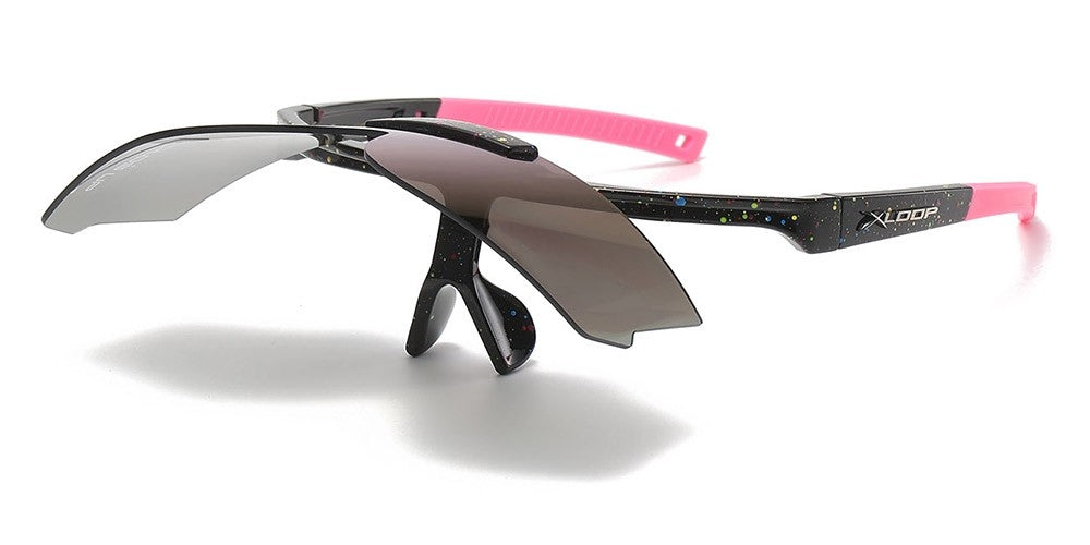 X-Loop Flip Up Shield Sunglasses