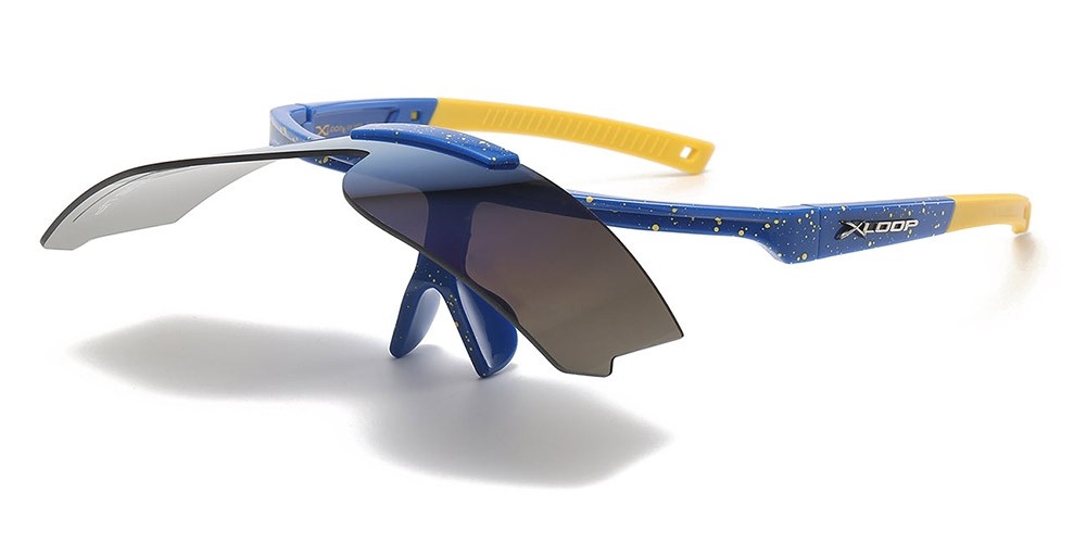 X-Loop Flip Up Shield Sunglasses